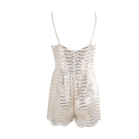 Sequin Playsuit Romper